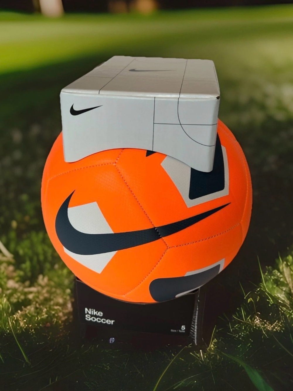 Nike Soccer Ball Size 5 Official Match Ball Orange FZ7551 Age 13+ Adult Unisex